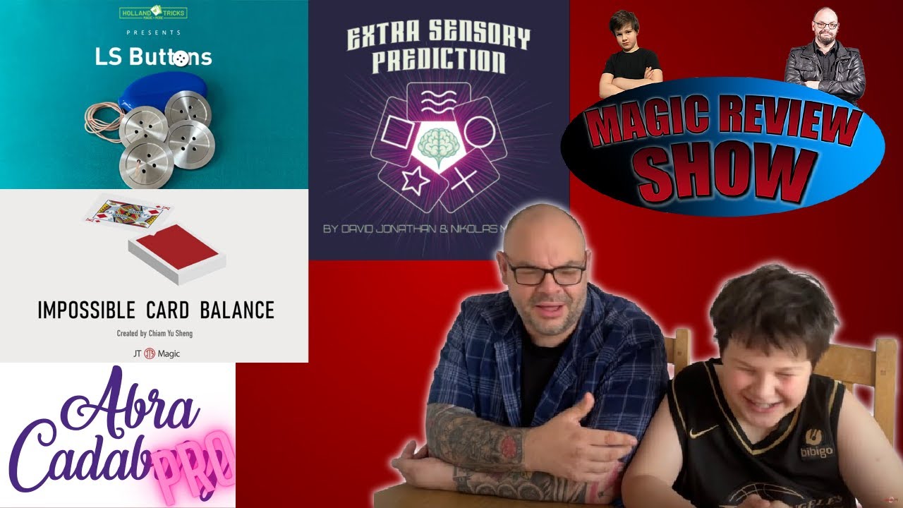 LS Buttons, AbraCadabury Pro, Extra Sensory Prediction & More! | Craig & Ryland's Magic Review Show