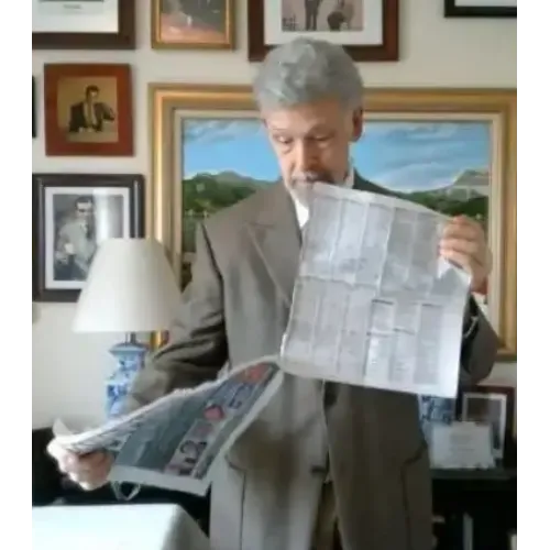 D. Angelo Ferri – Slydini’s Newspaper Tear