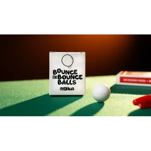 Bounce no Bounce Balls WHITE by Murphy’s Magic