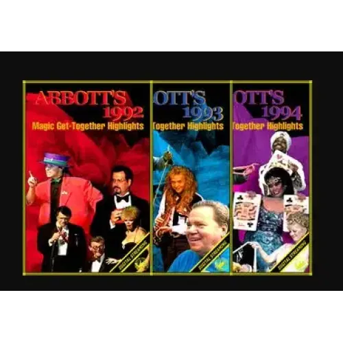 Abbott’s 1992, 1993, 1994 Get-Together Highlights Video Set