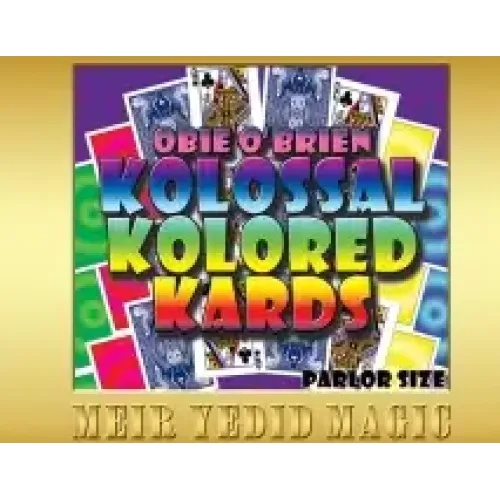Meir Yedid and Obie O’Brien – Kolossal Kolored Kards