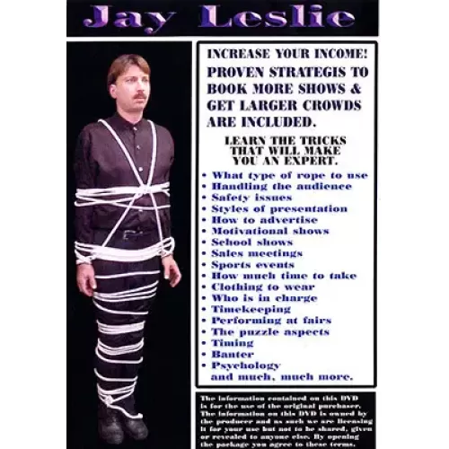 100 Foot Rope Tie Challenge by Jay Leslie