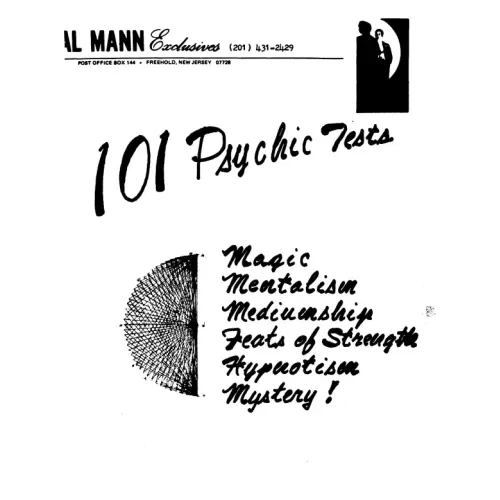 101 Psychic Tests by Al Mann