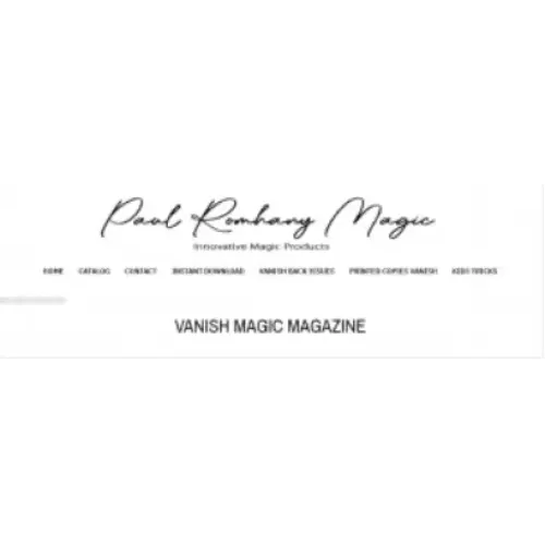 Vanish Magic Magazine – Issues 114-125 Year 2024