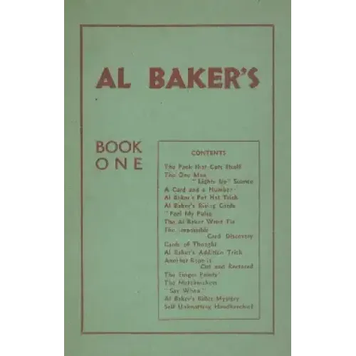 Al Baker - Book One