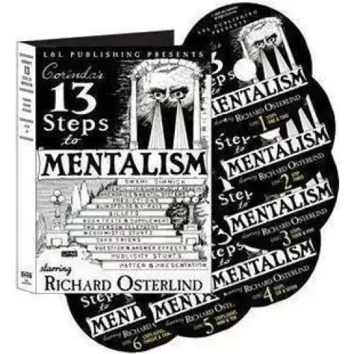 13 Steps To Mentalism (Videos+PDF) by Richard Osterlind