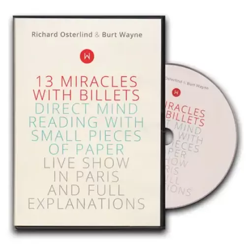 13 Miracles With Billets by Richard Osterlind