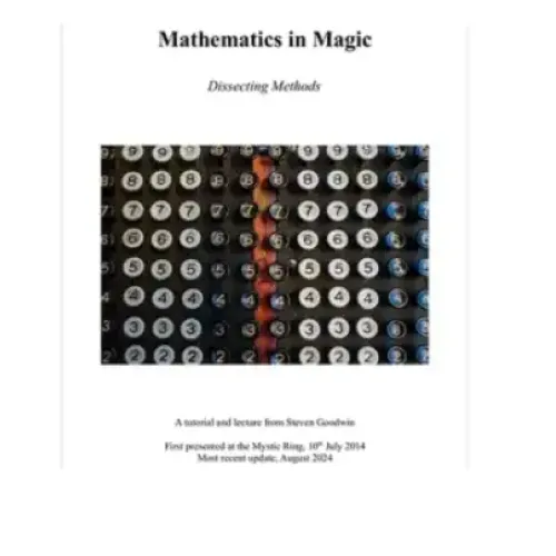 The Maths in Magic by Steven Goodwin