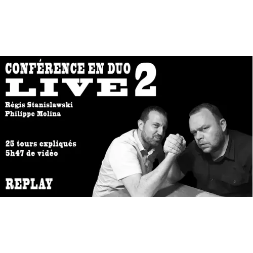 Conférence LIVE Régis & Philippe n°2