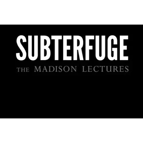 Daniel Madison – SUBTERFUGE – The Daniel Madison Magic Lectures