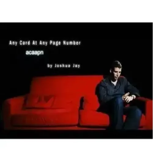 Any Card At Any Page Number by Joshua Jay