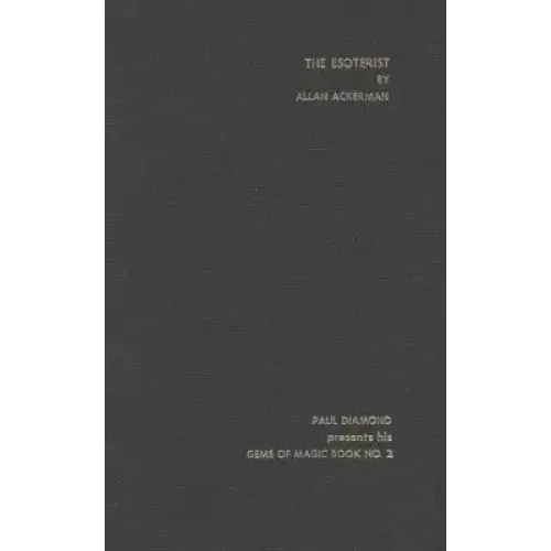 The Esoterist by Allan Ackerman