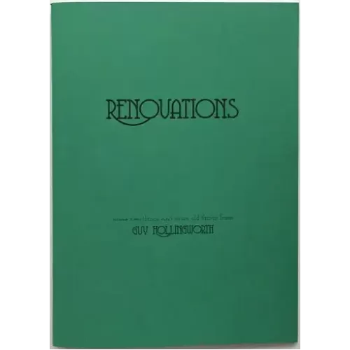 Renovations by Guy Hollingworth