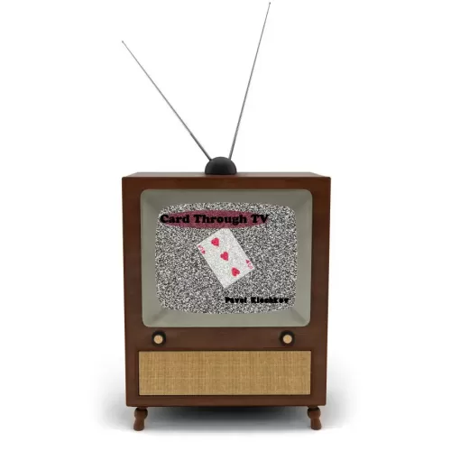 Card Through Tv by Pavel Klochkov