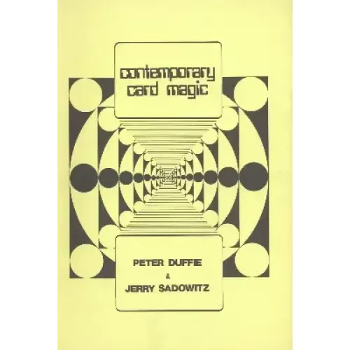 Contemporary Card Magic by Jerry Sadowitz & Peter Duffie