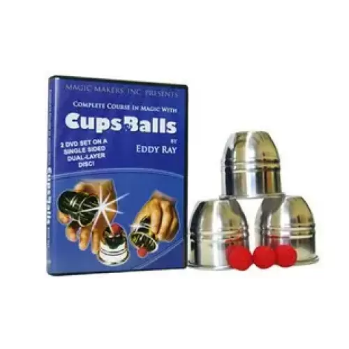 Course In Magic With Cups - Balls by Eddy Ray