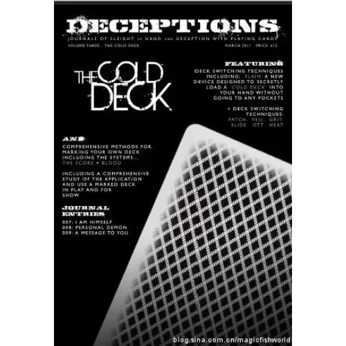 Deceptions Vol.3 – The Cold Deck by Daniel Madison