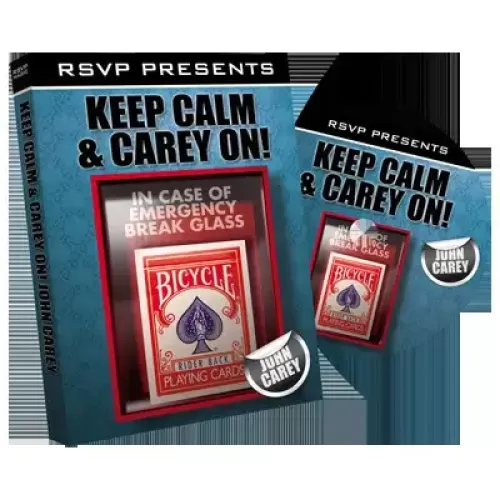 Keep Calm And Carey On by John Carey