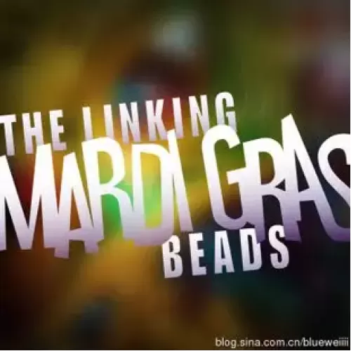 Linking Mardi Gras Beads by Patrick Redford
