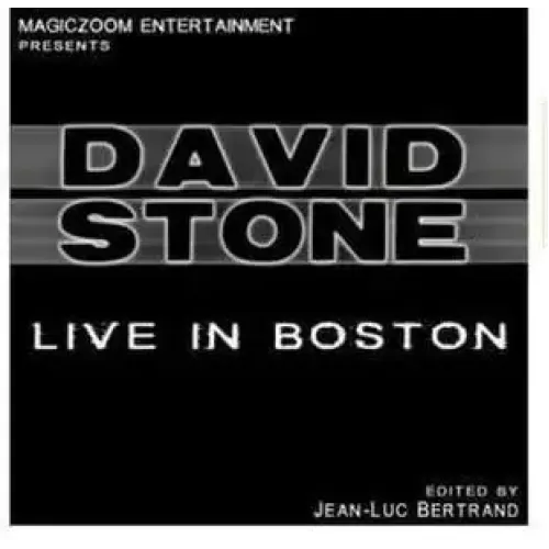 Live In Boston by David Stone