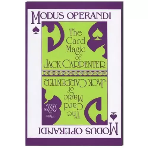 Modus Operandi Book by Jack Carpenter