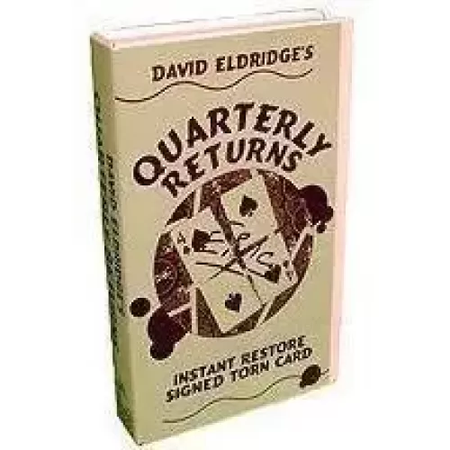 Quarterly Returns by David Eldridge