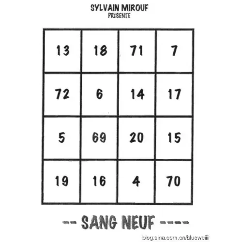 Sang Neuf by Sylvain Mirouf