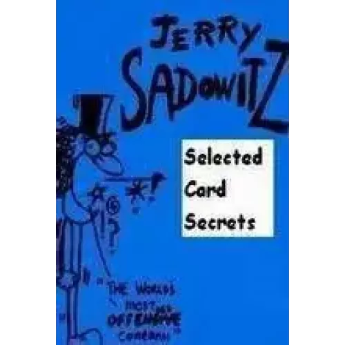 Selected Card Secrets by Jerry Sadowitz