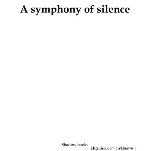 A Symphony Of Silence by Peter Turner
