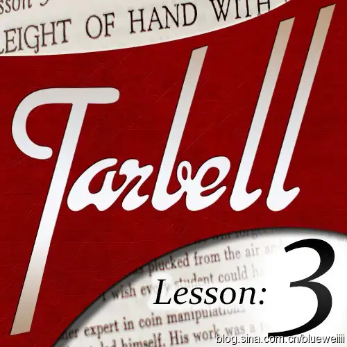 Tarbell 3 Sleight Of Hand With Coins by Dan Harlan