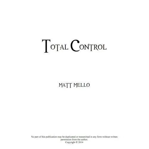 Total Control by Matt Mello