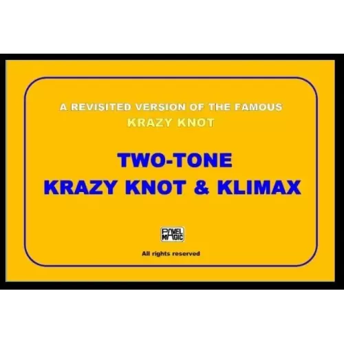 Two Tone Krazy Knot by Zebra Klimax