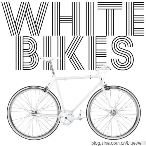 White Bikes by Paul Richards