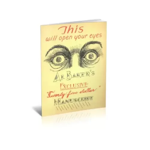 Al Baker’s Exclusive Twenty Five Dollar Manuscript by Al Baker