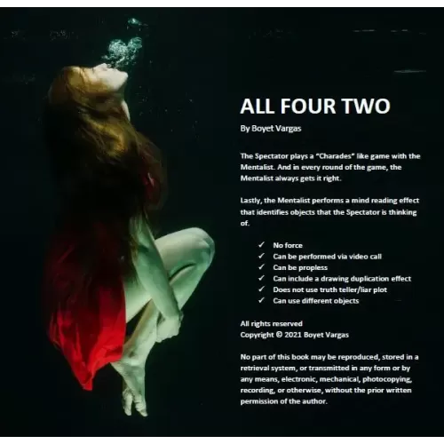 All Four Two (Ebook) by Boyet Vargas