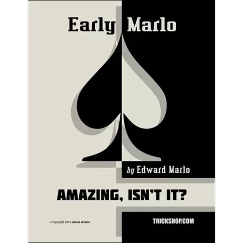 Amazing Isn’T It by Edward Marlo