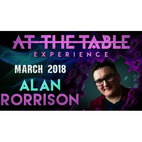 At The Table Live Lecture Alan Rorrison 2