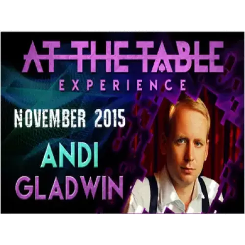 At The Table Live Lecture Andi Gladwin