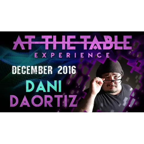 At The Table Live Lecture Dani Daortiz 2