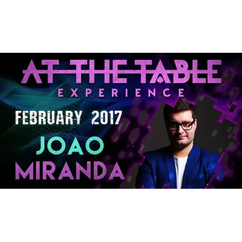 At The Table Live Lecture Joao Miranda