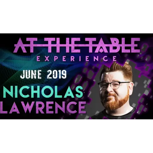 At The Table Live Lecture Nicholas Lawrence