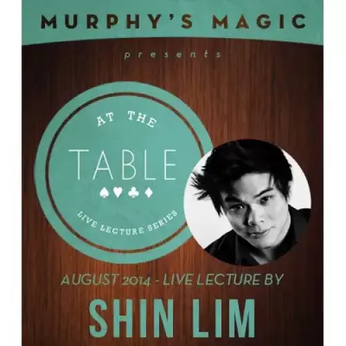 At The Table Live Lecture Shin Lim