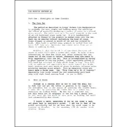 Bob Parrish Lecture #2 by Robert Parrish