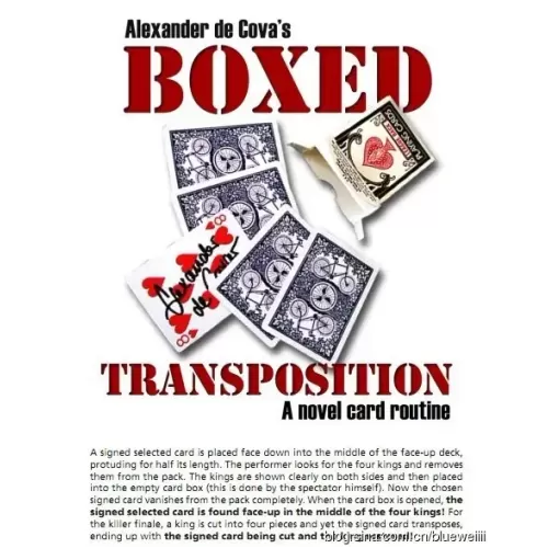 Boxed Transposition by Alexander De Cova