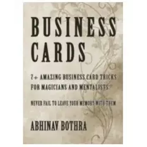 Business Cards by Abhinav Bothra