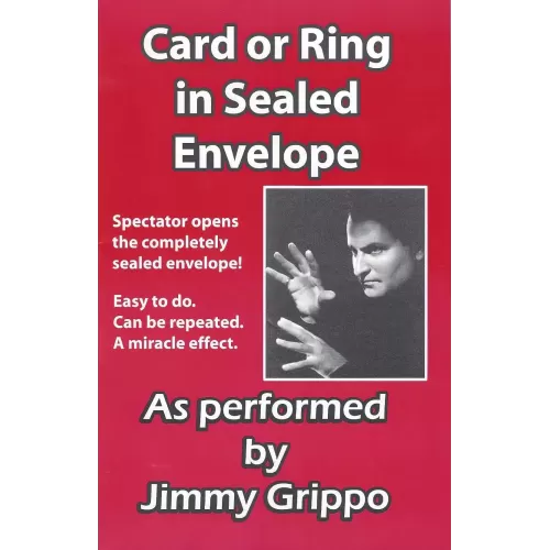 Card Or Ring In Sealed Envelope by Jimmy Grippo