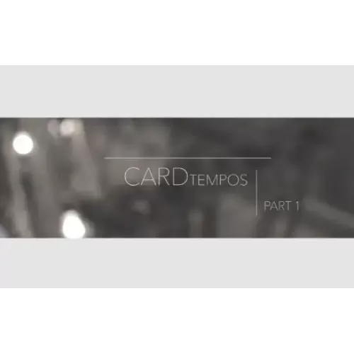 Card Tempos Part 1 by Paul Robaia