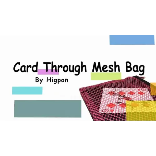 Card Through Mesh Bag by Higpon