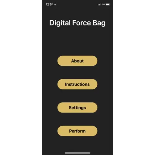 Digital Force Bag (App For Android) by Nick Einhorn