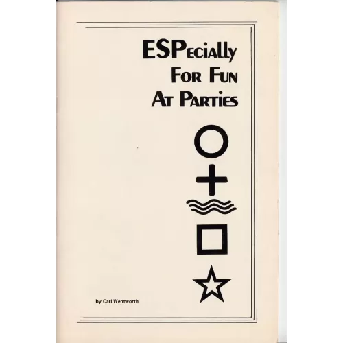 Especially For Fun At Parties by Carl Wentworth